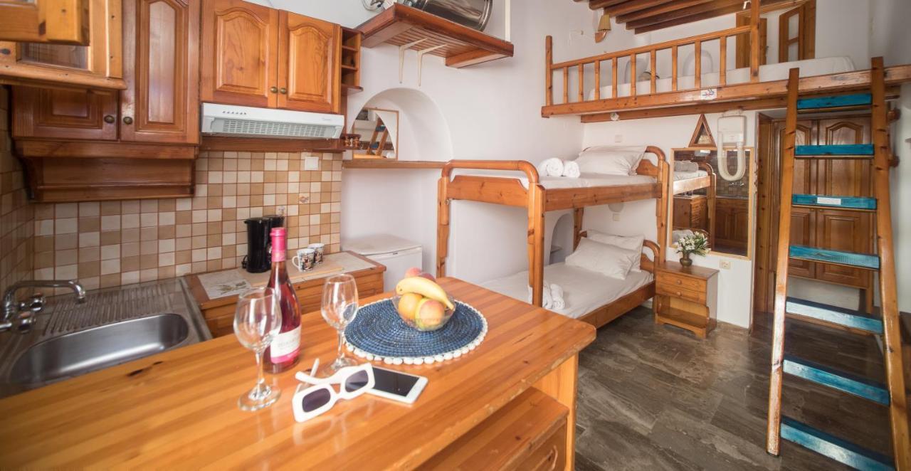 Bright & Relaxing Loft With Attic Room In The Heart Of Mykonos City Mykonos Town Екстер'єр фото